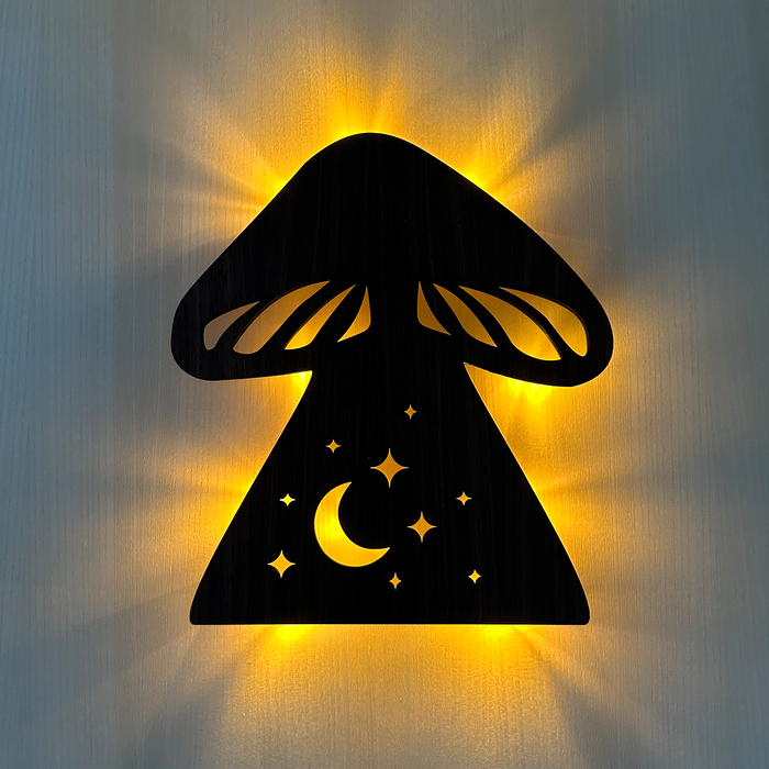 Mushroom Wall Light
