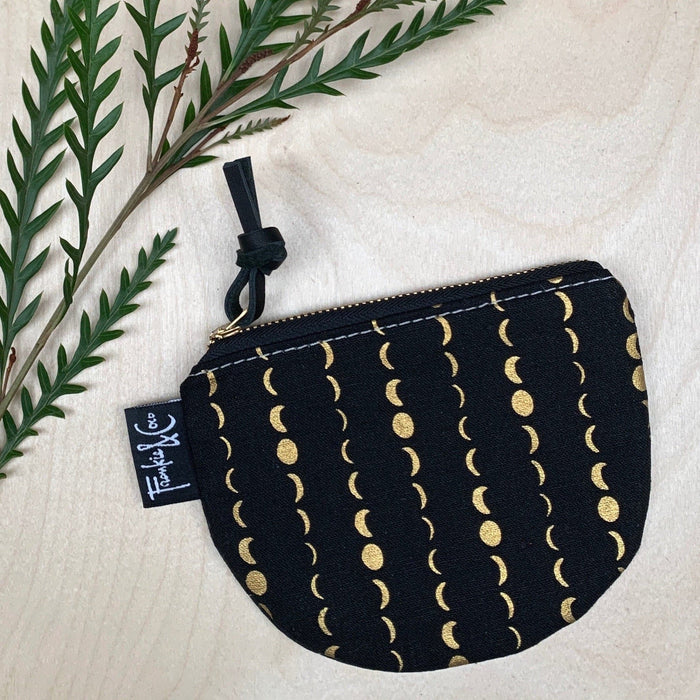 Half Moon Pouch in Dark Moons