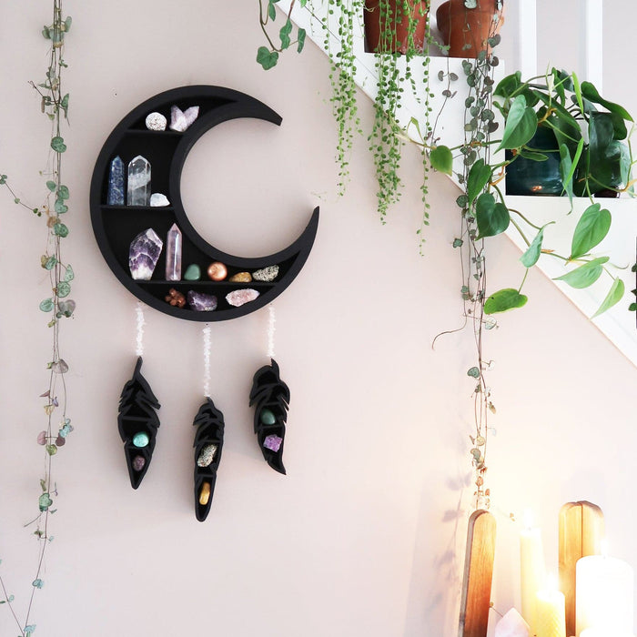 Dreamcatcher moon shelf - coppermoonboutique