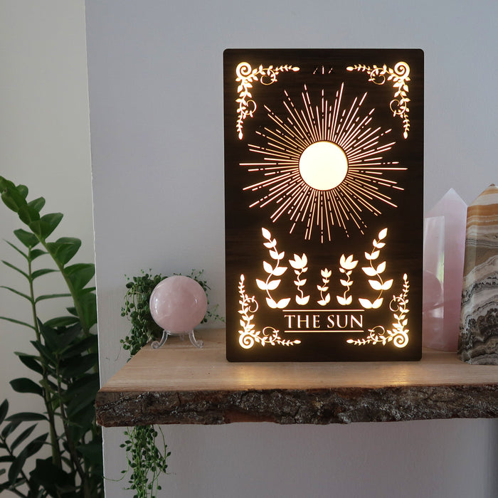 Sun Tarot Table Lamp