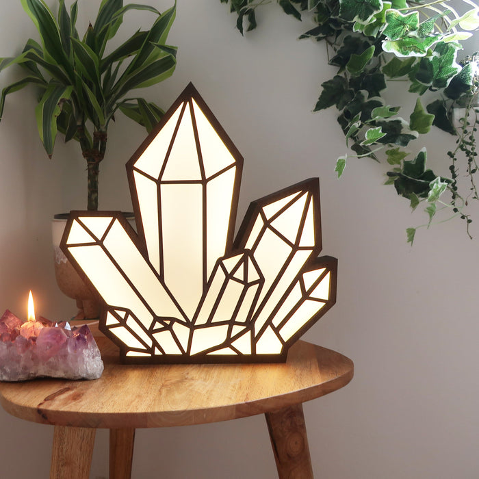 Coppermoon Crystal Lamp, Crystal Light, Crystal Night Light