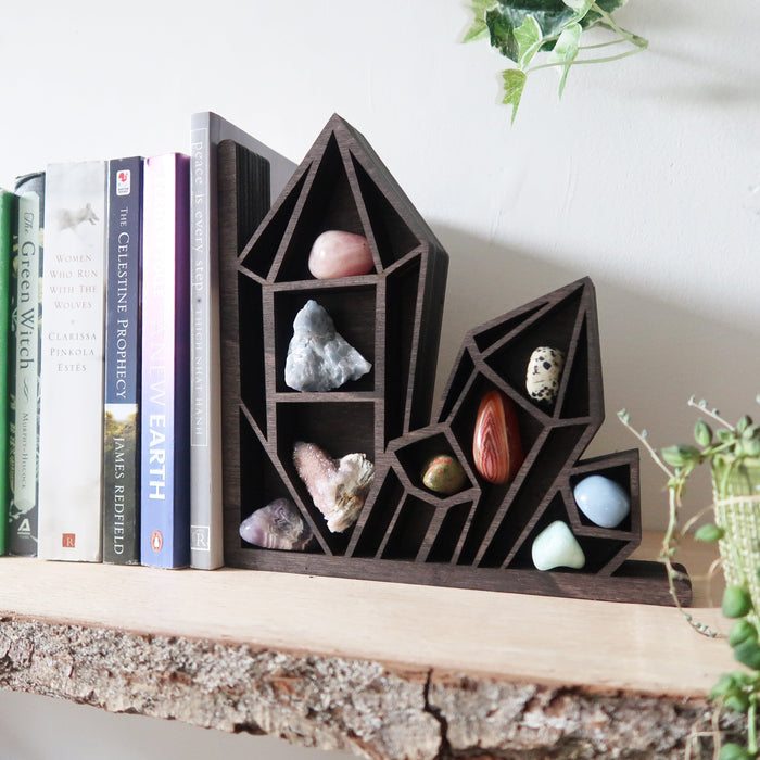 Crystal Cluster Bookends