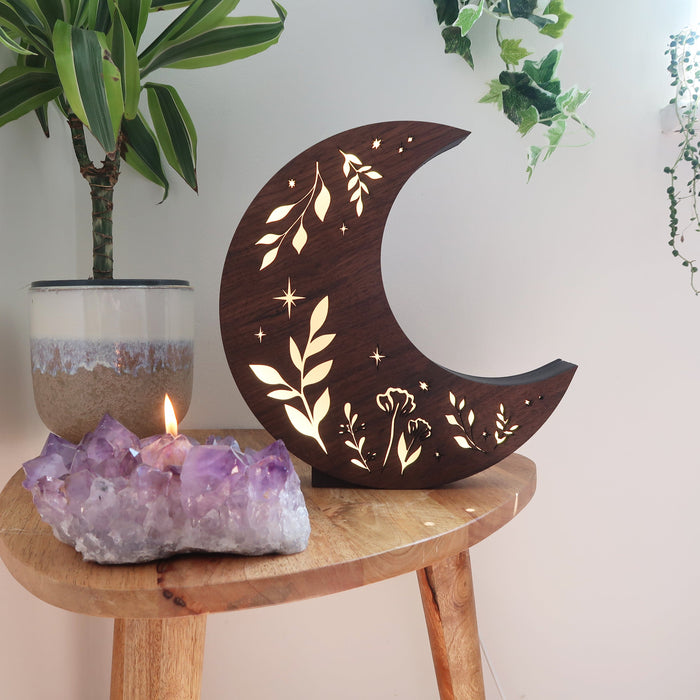 Botanical Moon Lamp