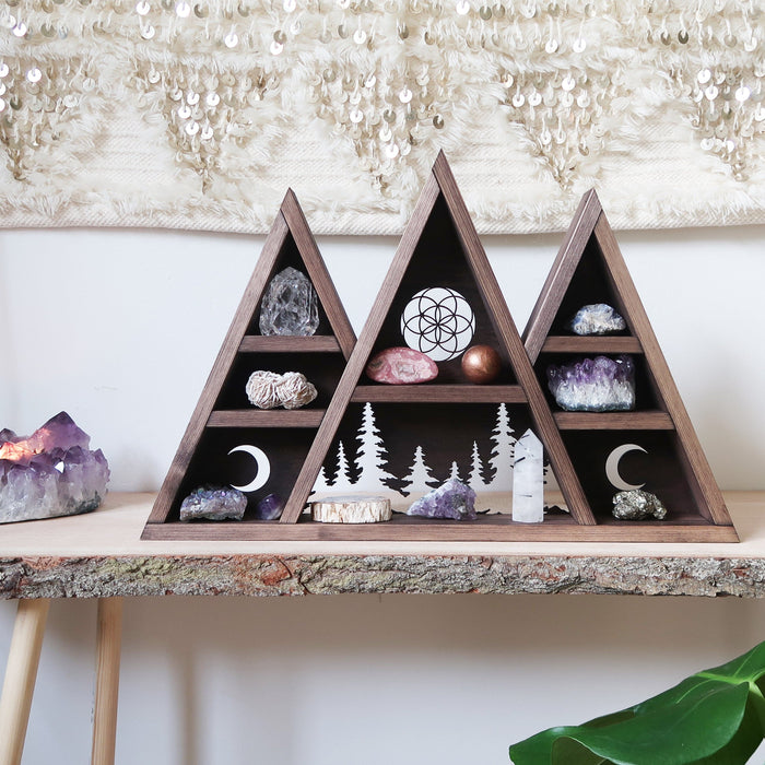 Mountain Crystal Shelf - coppermoonboutique