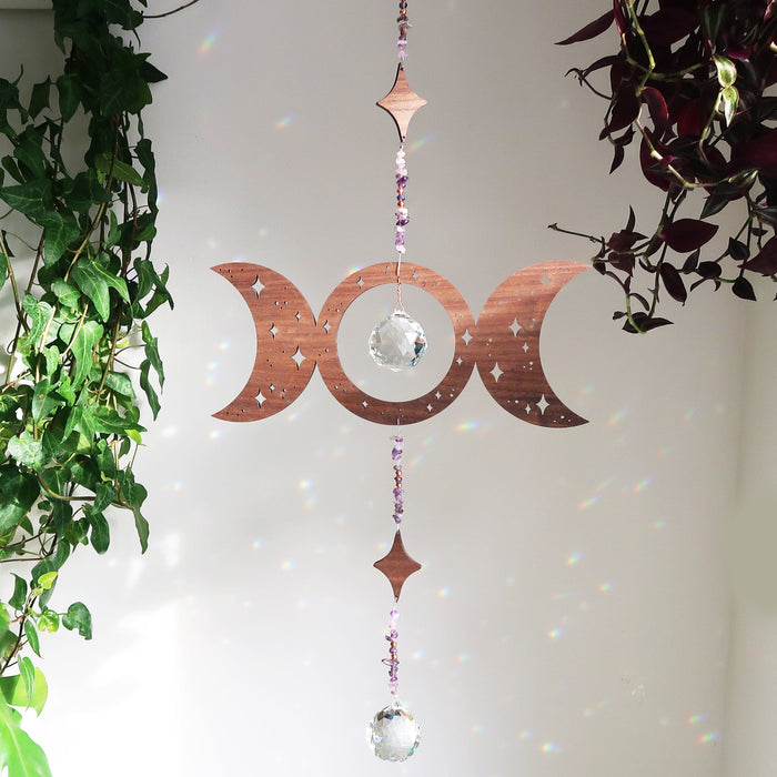 Goddess Crystal Suncatcher - coppermoonboutique