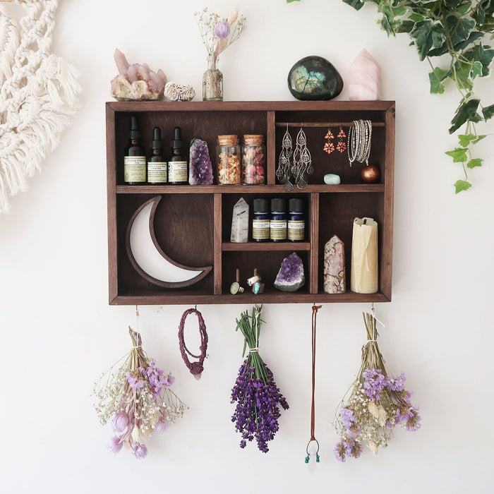 Crescent Moon Jewellery Shelf