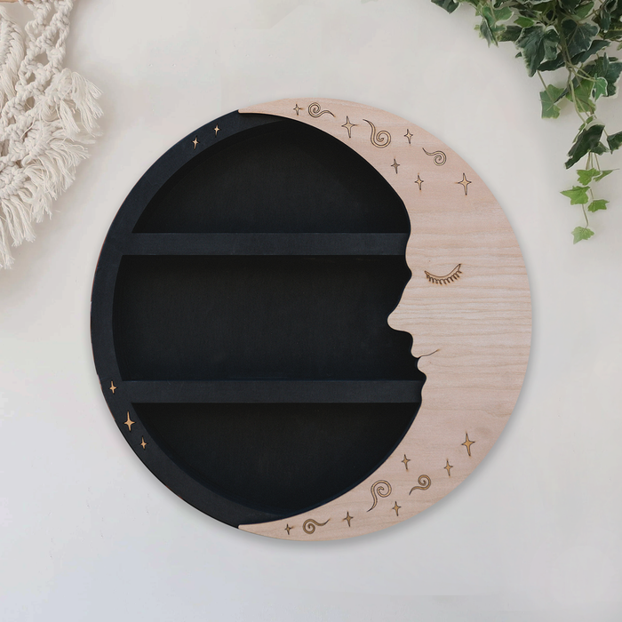 Dreamy Celestial Moon Shelf