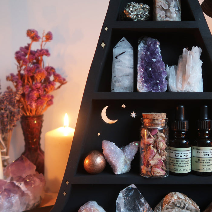 Witches Hat Crystal Shelf