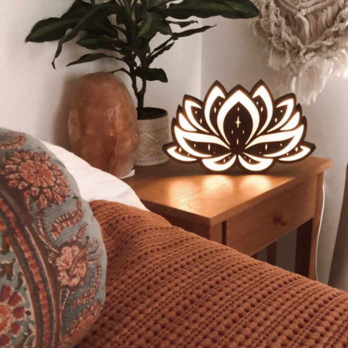 Lotus Flower Table Lamp