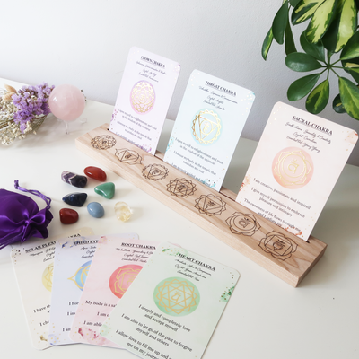 Chakra Affirmation Card Set - coppermoonboutique