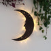 Sun & Moon Battery Wall Lamp - coppermoonboutique