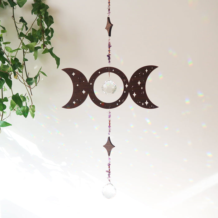 Goddess Crystal Suncatcher - coppermoonboutique