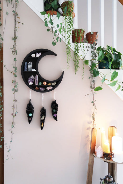 Dreamcatcher moon shelf - coppermoonboutique