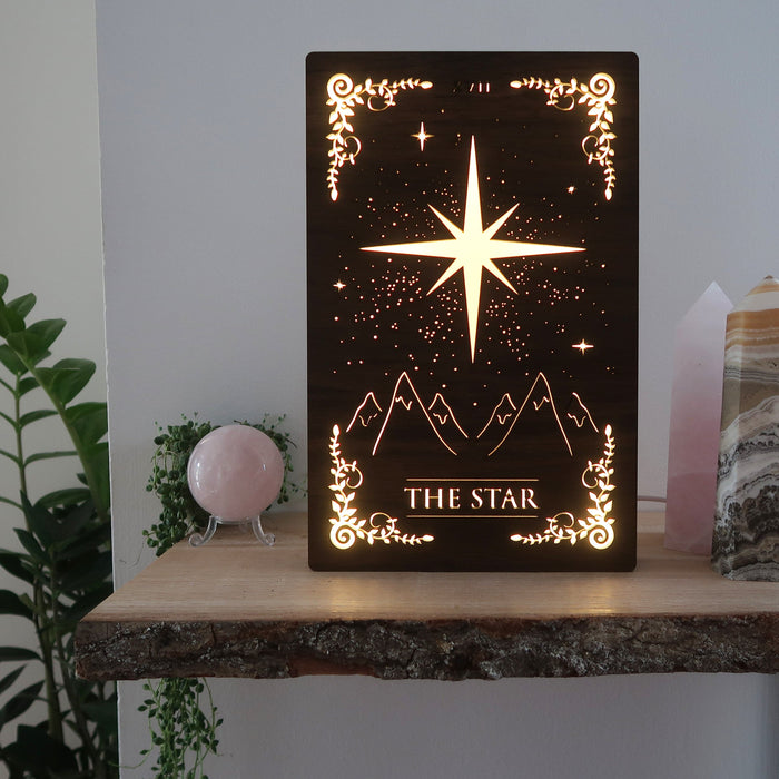Star Tarot Table Lamp