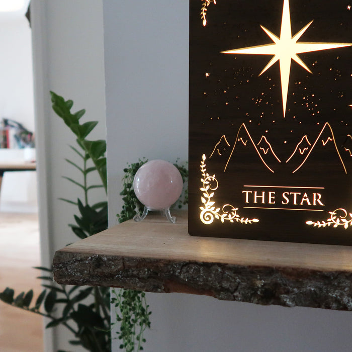 Star Tarot Table Lamp