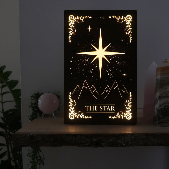 Star Tarot Table Lamp