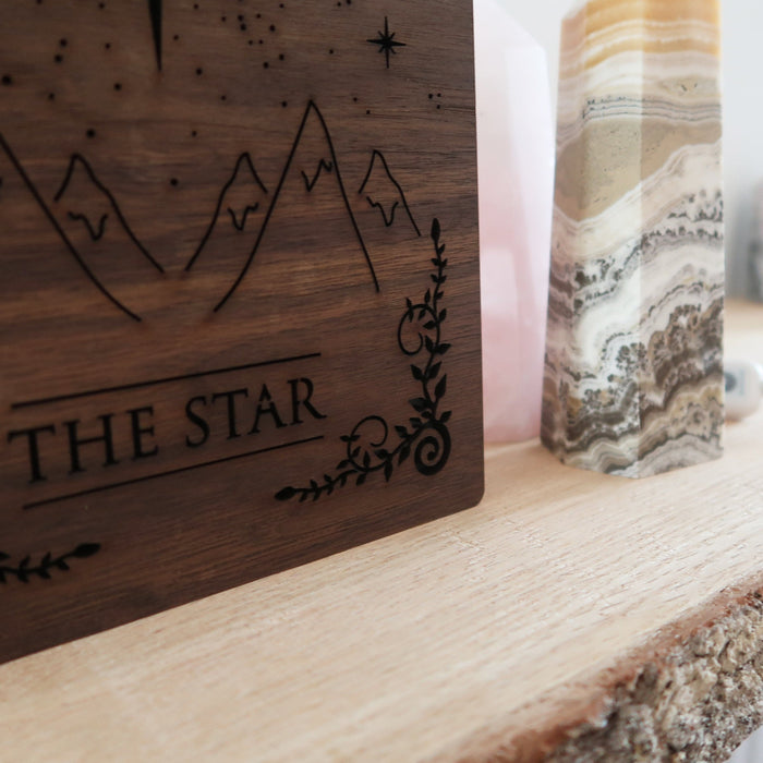Star Tarot Table Lamp