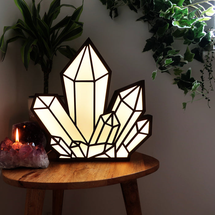 Coppermoon Crystal Lamp, Crystal Light, Crystal Night Light