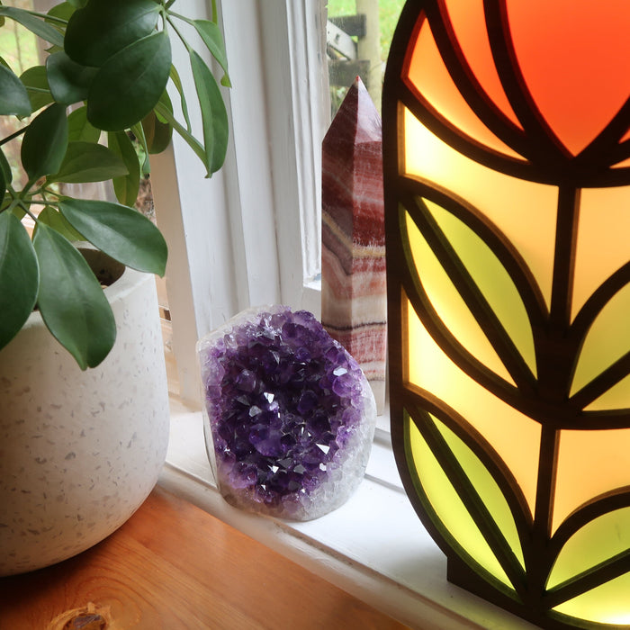 Mid Century Flower Table Lamp