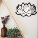 Lotus Wooden Mirror - coppermoonboutique