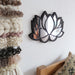 Lotus Wooden Mirror - coppermoonboutique