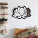 Lotus Wooden Mirror - coppermoonboutique
