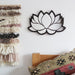 Lotus Wooden Mirror - coppermoonboutique