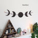 Horizontal Crystal Moonphase Wall Art - coppermoonboutique