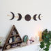 Horizontal Crystal Moonphase Wall Art - coppermoonboutique