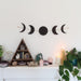 Horizontal Crystal Moonphase Wall Art - coppermoonboutique