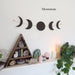 Horizontal Crystal Moonphase Wall Art - coppermoonboutique
