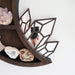 Moon and Crystal Cluster Mirror Shelf - coppermoonboutique