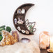 Moon and Crystal Cluster Mirror Shelf - coppermoonboutique