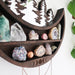 Moon and Forest Cluster Moonphase Mirror Shelf - coppermoonboutique