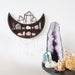 Moon and Crystal Cluster Moonphase Mirror Shelf - coppermoonboutique