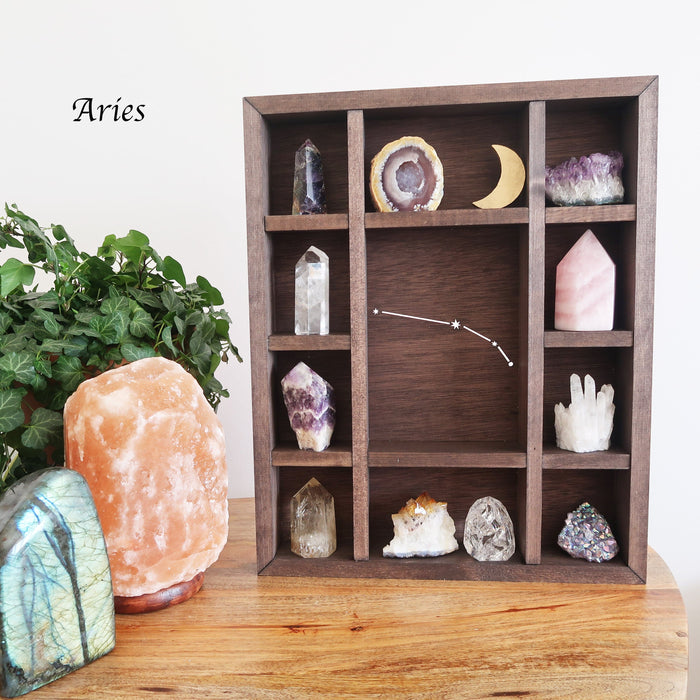 Zodiac Crystal Shelf - coppermoonboutique