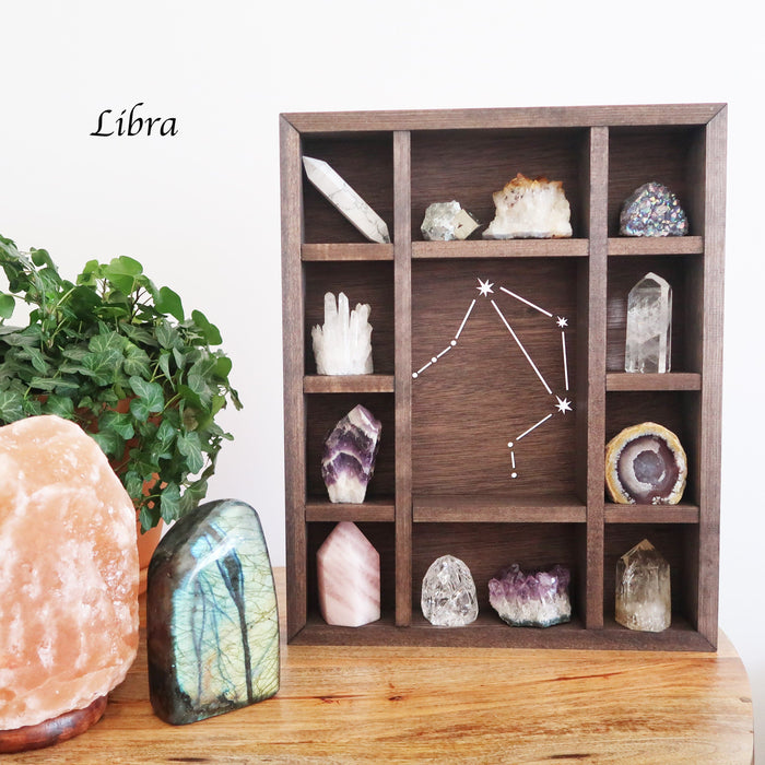 Zodiac Crystal Shelf - coppermoonboutique