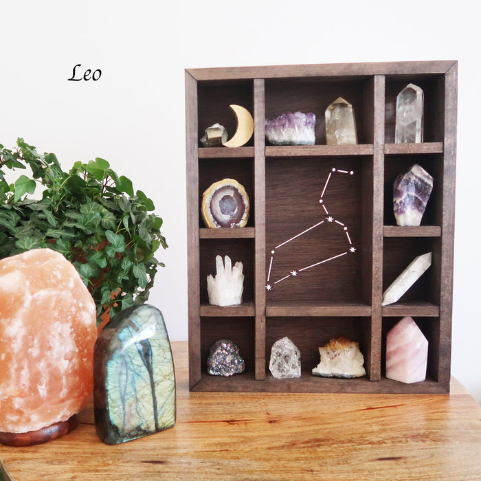 Zodiac Crystal Shelf - coppermoonboutique