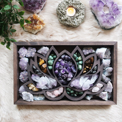 Lotus Crystal Box - coppermoonboutique