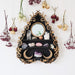 Botanical Ouija Planchette Mirror Crystal Shelf - coppermoonboutique