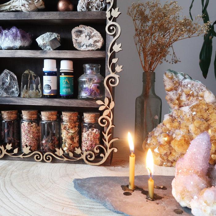Pentagram Botanical Apothecary Shelf - coppermoonboutique