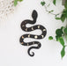 Mirror Moonphase Wooden Snake Art - coppermoonboutique