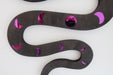 Mirror Moonphase Wooden Snake Art - coppermoonboutique