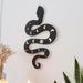 Mirror Moonphase Wooden Snake Art - coppermoonboutique