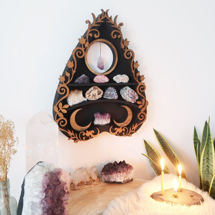 Botanical Planchette Crystal Shelf - coppermoonboutique
