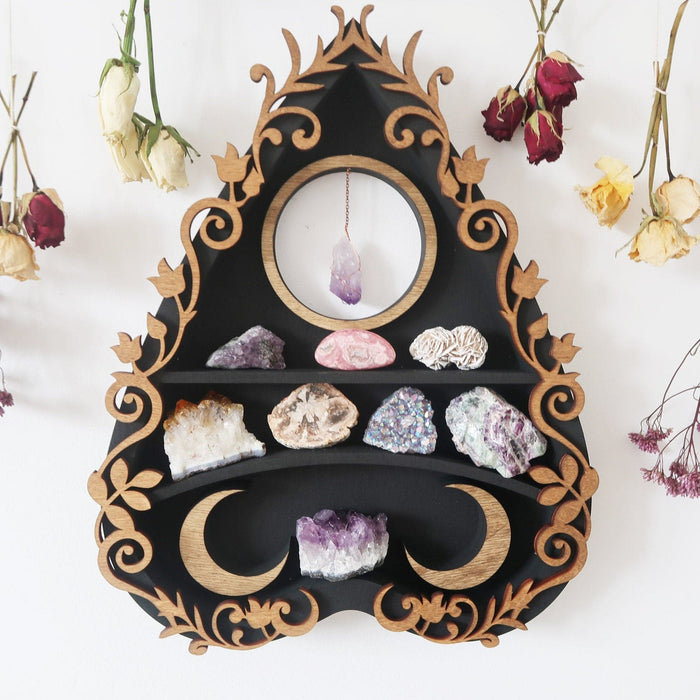 Botanical Planchette Crystal Shelf - coppermoonboutique