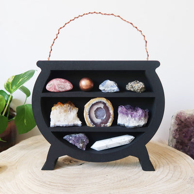 Crystal Cauldron Shelf - coppermoonboutique