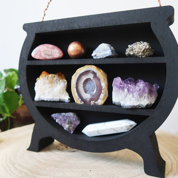 Crystal Cauldron Shelf - coppermoonboutique