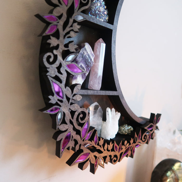 Botanical Mirror Shelf- Choose your colour - coppermoonboutique