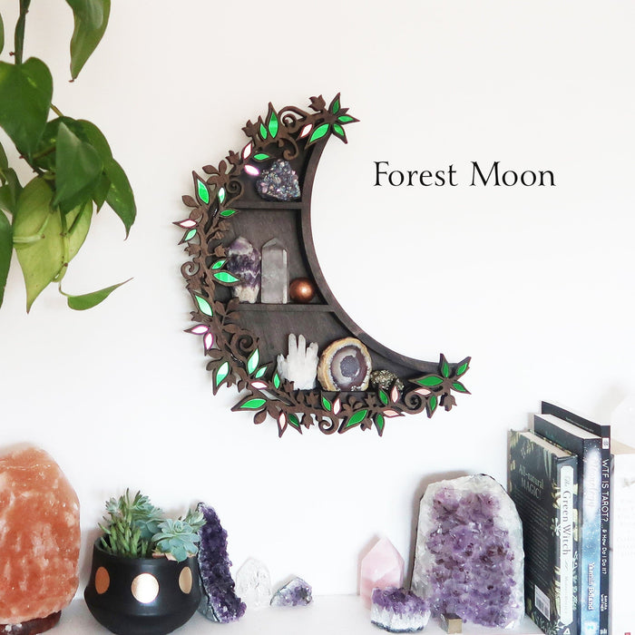Botanical Mirror Shelf- Choose your colour - coppermoonboutique